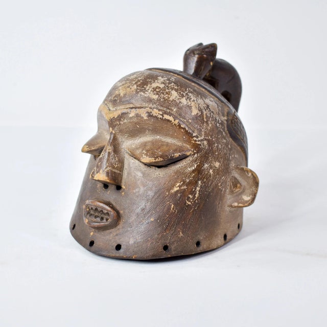 Early 20th Century Pende Mini Helmet Mask For Sale - Image 15 of 15