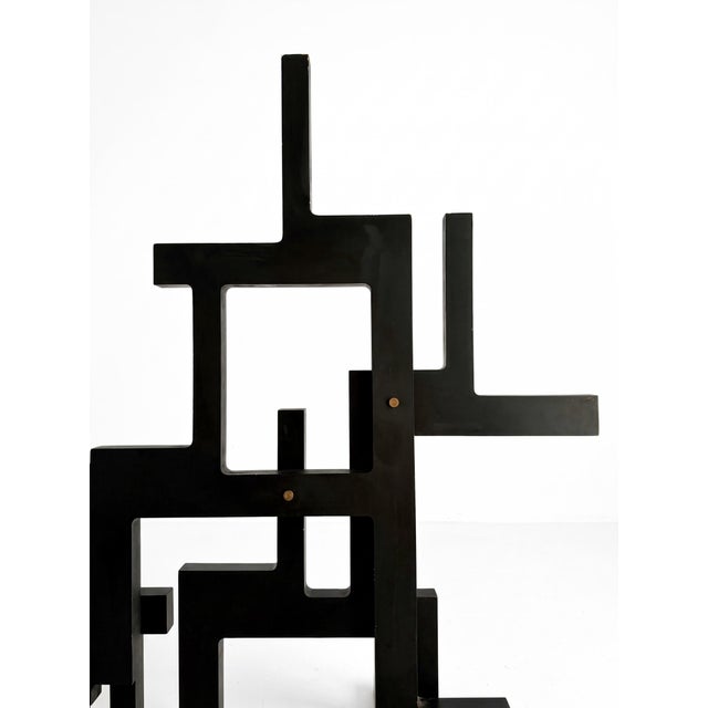 Wood French Artist, Abstract Sculpture, 1990, Beech For Sale - Image 7 of 9