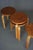Model 60 Stools by Alvar Aalto for Finnmar, 1930s, Set of 4 For Sale - Image 13 of 18