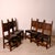 Vintage Carved Wooden Chairs, 1920s, Set of 6 For Sale - Image 11 of 18
