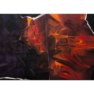 Klaudia Lata, Record of Abandoned Intention, 2025, Oil Painting on Canvas For Sale