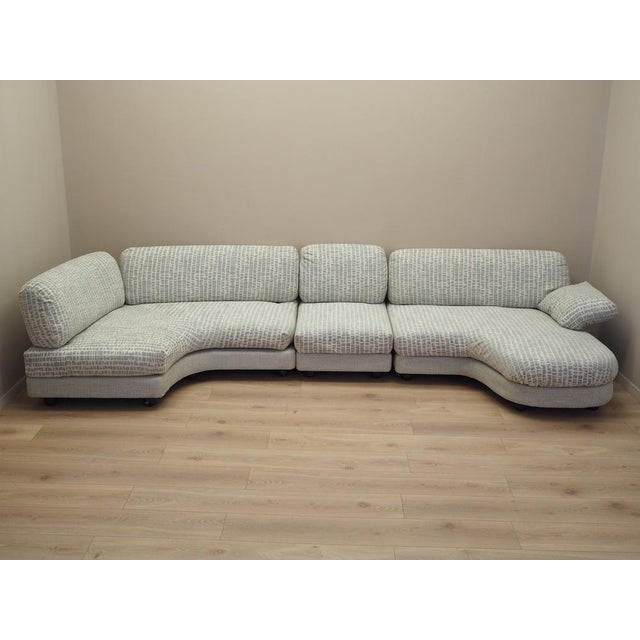 Beige Vintage Italian Modular Sofa, 1970s, Set of 3 For Sale - Image 8 of 17