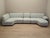 Beige Vintage Italian Modular Sofa, 1970s, Set of 3 For Sale - Image 8 of 17