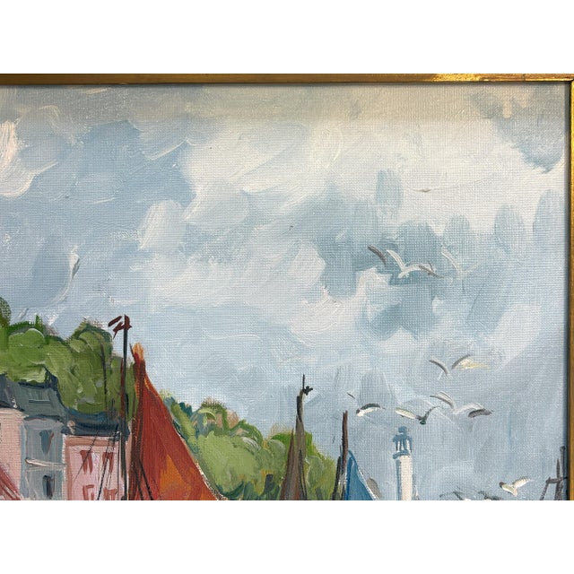 Original Signed & Framed Oil Painting on Canvas by 'Fernand Herbo' (France, 1904-1995) For Sale In West Palm - Image 6 of 12