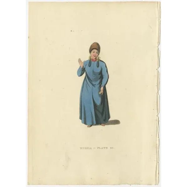 W. Alexander, Representations of Slavic Dress and Manners, 1814, Prints, Set of 4 For Sale - Image 3 of 6