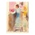 1950s Watercolor of Ladies and Child For Sale