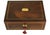 Victorian Rosewood Writing Slope with Brass and Leather Inlay, UK, 1880, Set of 5 For Sale - Image 12 of 13