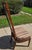 1980s Mastercraft(attrib.) Postmodern High-Back,Glass Pane, Faux Burlwood Chair, Ca. Early 1980s) For Sale - Image 5 of 6