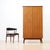 Brown Mid Century Armoire by Alfred Cox, 1950s For Sale - Image 8 of 10