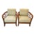 Pair Lexington Furniture Coastal Rattan Lounge Chair – Vintage 1980s For Sale