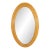 Bamboo Reed Oval Mirror For Sale