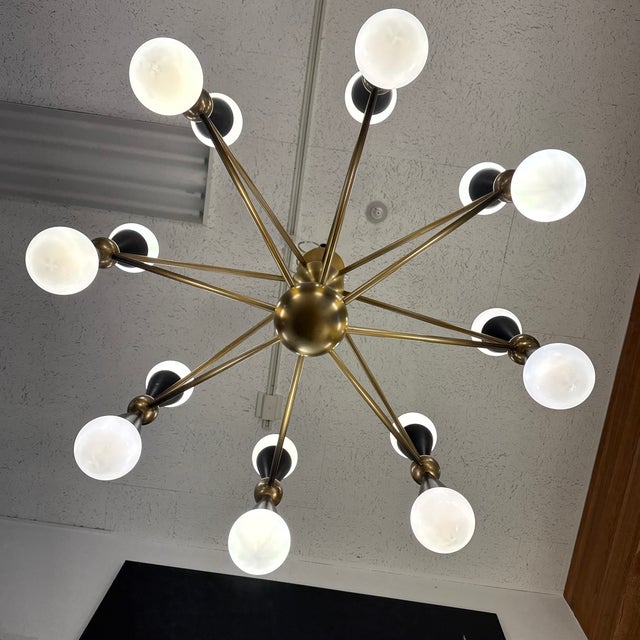 Modern Jonathan Adler Caracas Chandelier For Sale - Image 3 of 12