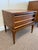 Offering a 1963 walnut nightstand by Lane Furniture Company from their Rhythm line. Beautiful simple lines are why this...