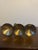 Late 20th Century Mid-Century Modern Brass Trumpet Candlesticks - Set of 3 For Sale - Image 5 of 5