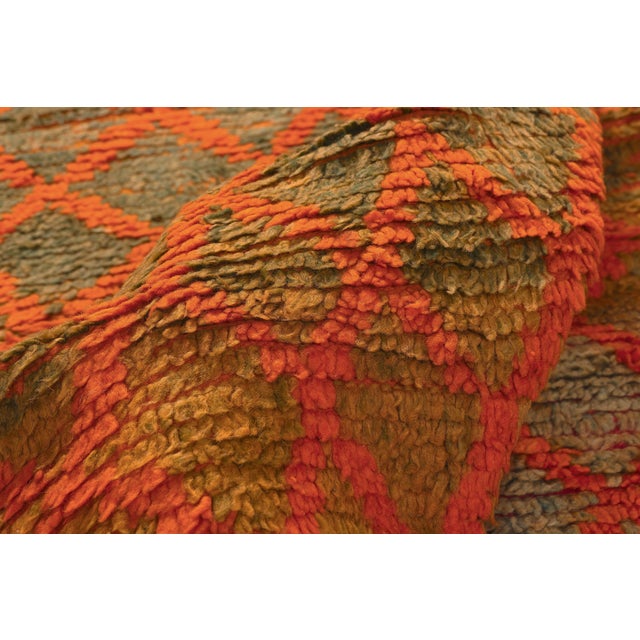 Vintage Boujad Moroccan Rug, 04'07 X 07'05 For Sale In Dallas - Image 6 of 10