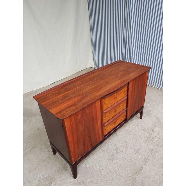 Mid-Century Walnut Sideboard from McIntosh, 1950s For Sale - Image 10 of 11