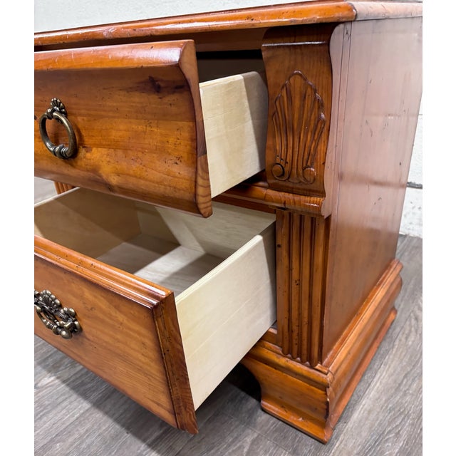 2020s Towood Lifee French Provincial Inspired Two Drawer Nightstand For Sale - Image 5 of 10