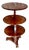 Antique Regency Mahogany Metamorphic Three-Tier Dumb Waiter, 1800 For Sale