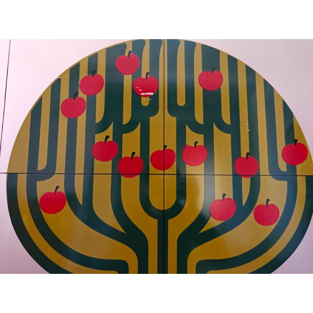 Large Vintage Decorative Panel by Tiziano Campi, 1976 For Sale - Image 4 of 14