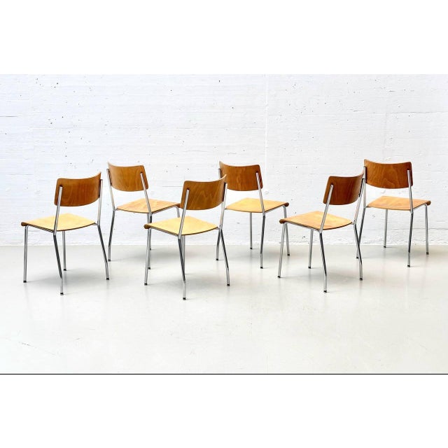 Industrial Forum II Stacking Chair from Horgen Glarus For Sale - Image 3 of 18