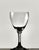 A set of eight French crystal cordial glasses by Baccarat, each signed on the underside of the foot with the acid-etched...