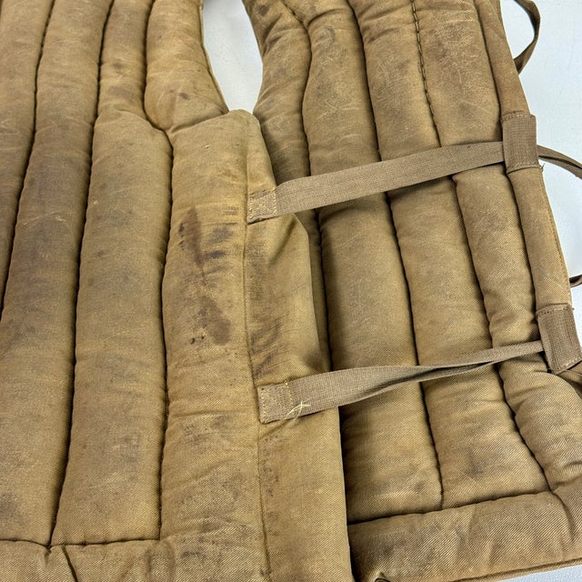 Vintage 1940s Miller Kapok 'Life Save Vest', by the American Pad & Textile Co For Sale - Image 12 of 13