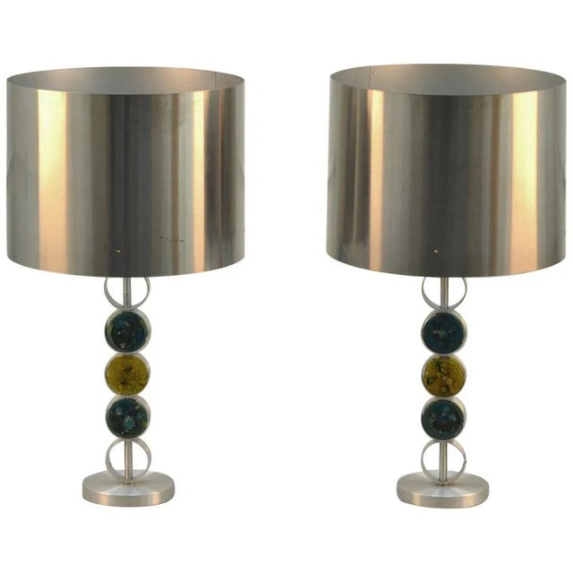 Large Table Lamps by Nancy Still for Raak, 1970s, Set of 2 For Sale - Image 13 of 13