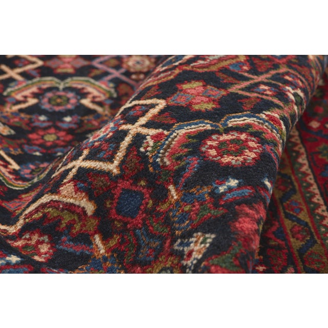 Antique Persian Mahal Rug, 04'07 X 11'00 For Sale In Dallas - Image 6 of 10