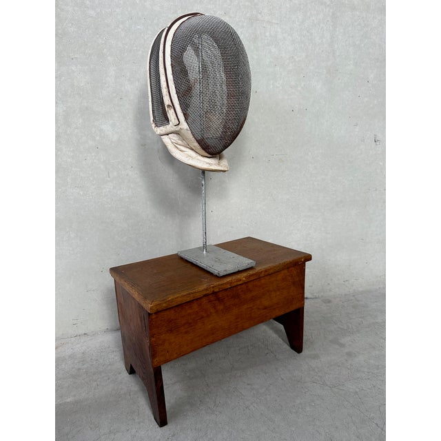 Solid oak stool with storage options. Can be used to sit on or as a pedestal to display a statue. Under the seat a closed...