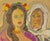 The School of Paris Large 1966 Emmanuel Mané-Katz Judaica Lithograph "Freidl Et Sa Mère" (Freidl and Her Mother) For Sale - Image 3 of 7