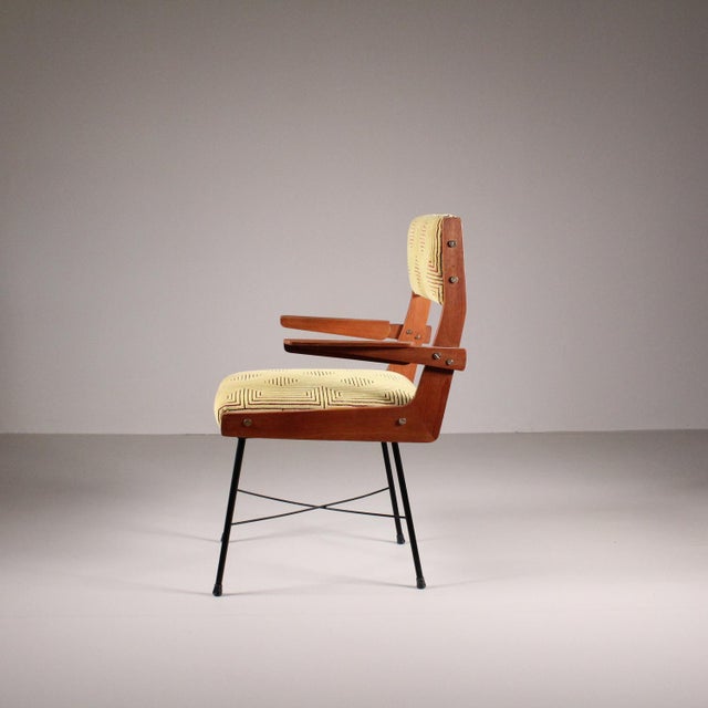 Vintage Chair in Velvet For Sale - Image 13 of 15