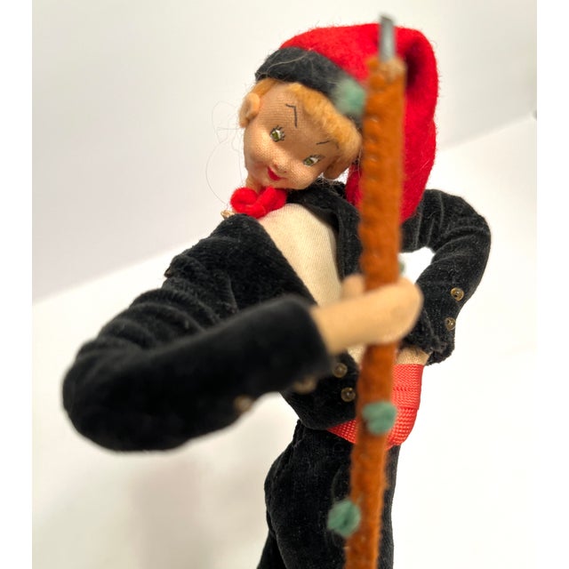 Vintage Handcrafted Roldan Klumpe Spanish Folk Pair of Dolls For Sale - Image 12 of 12