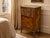 Stone Antique French Faux-Book Marble-Top Cabinet For Sale - Image 7 of 7