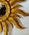 Wood French Hand-Carved Giltwood Sunburst Mirror, Hollywood Regency, 1940s For Sale - Image 7 of 16