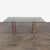 Designed by Shawn Place, the table features an oak base with a glass top. Brand: EQ3. Original Price: $1799. Dimensions...