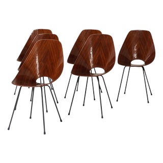Medea Chairs by Vittorio Nobili, Italy, 1955, Set of 6 For Sale