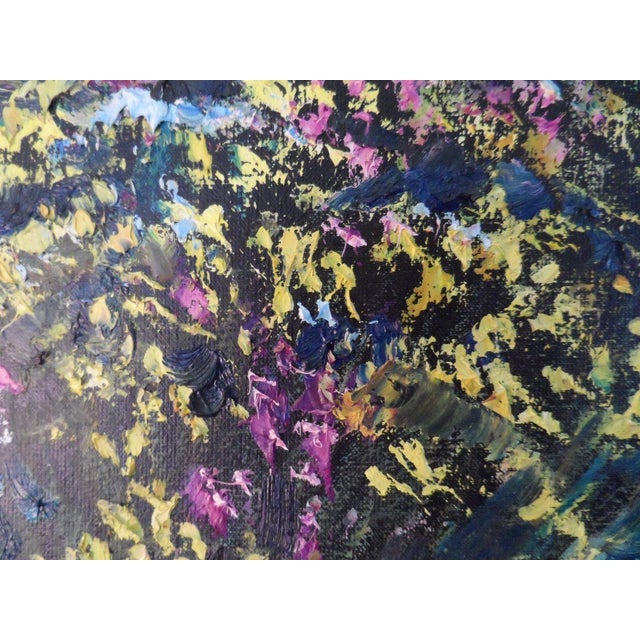 Textile Oil Painting Melon and Wildflower Mishurovsky v. V. For Sale - Image 7 of 10