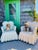 1950s Heart-Shaped Sweetheart Boudoir Chair, Attributed to LoveShackFancy For Sale - Image 12 of 14