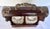 Antique Late 1800s English Oak Two Decanter Tantalus with Key - 4 pcs For Sale In Dallas - Image 6 of 12