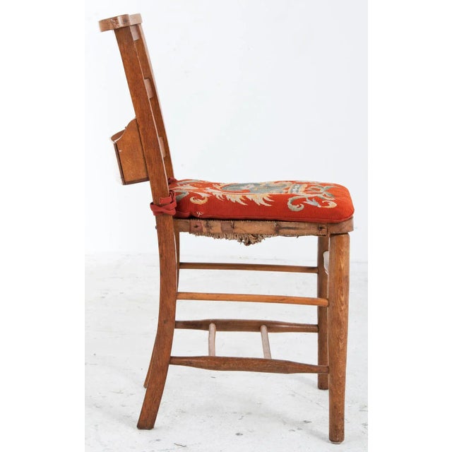 19th Century French School Chairs With Tapestry Cushions - Set of 4 For Sale In San Francisco - Image 6 of 10