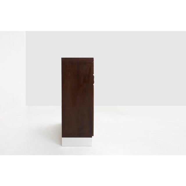 Brutalist Geometrical Bar Cabinet, Belgium, 1970s For Sale - Image 12 of 13