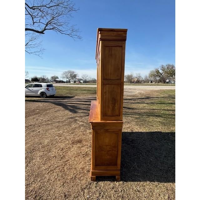 19th Century French Louis-Philippe Solid Walnut Bookcases For Sale - Image 11 of 16