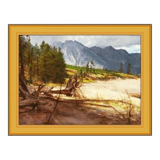 Late 20th Century Storm Approaching Over the Range, Paul Mullally For Sale
