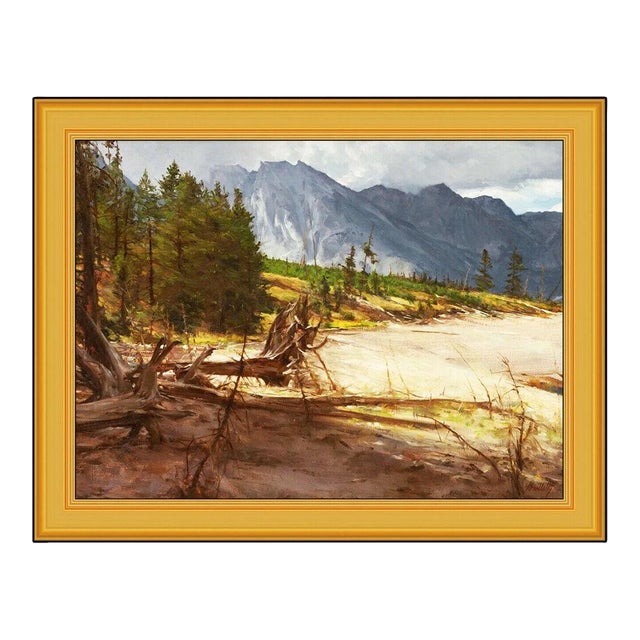 Late 20th Century Storm Approaching Over the Range, Paul Mullally For Sale