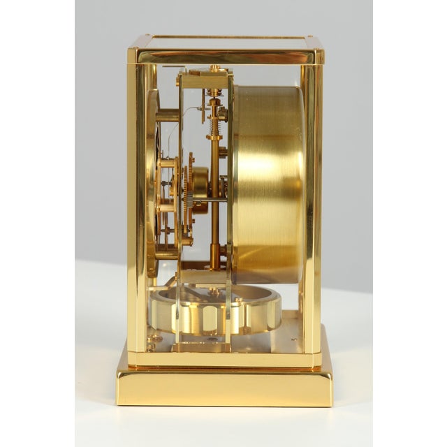 Gold Atmos Clock from Jaeger LeCoultre, 1962 For Sale - Image 8 of 14