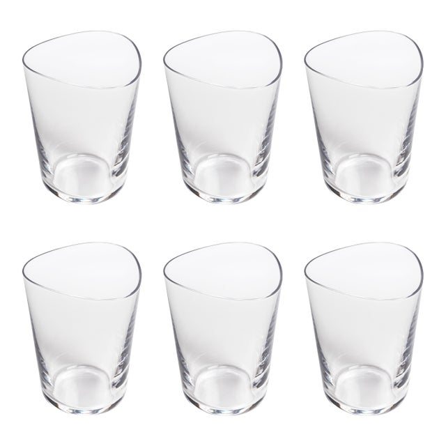 Summer Kampari 6-Piece Set Glass Tumblers, Clear For Sale