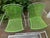 Vintage Mid Century Modern Pair of Arm Chairs, Garden Chairs, Dining Chairs, Bistro Chairs Nicely appointed and Enamled in...