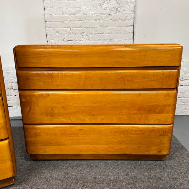 1950s Art Deco Stardust Dresser Set by Forest Furniture For Sale - Image 4 of 12