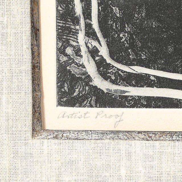 Louise Nevelson Mid-Century Etching Entitled "One Ancient Figure" Edition Artist's Proof Signed For Sale - Image 11 of 14