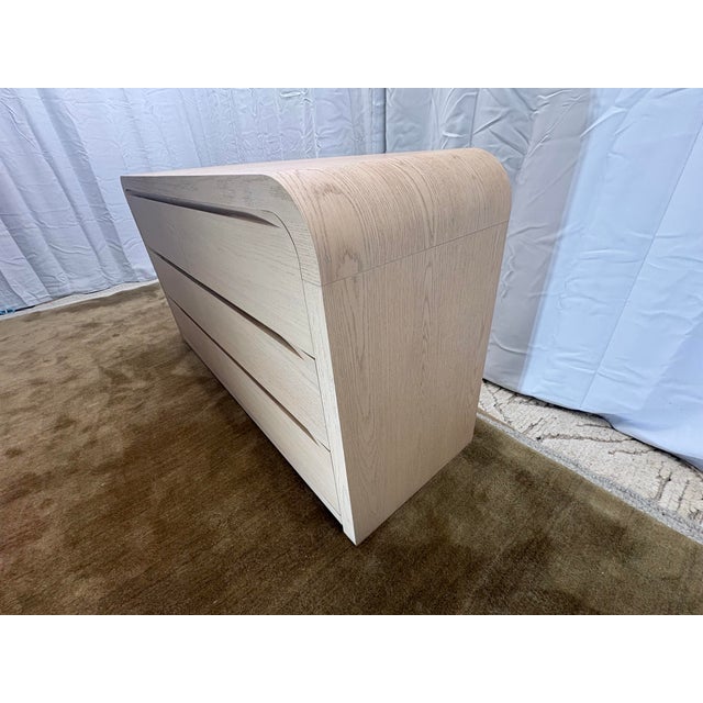 2020s Rh Olin Wide Dresser - Bleached Oak For Sale - Image 5 of 18